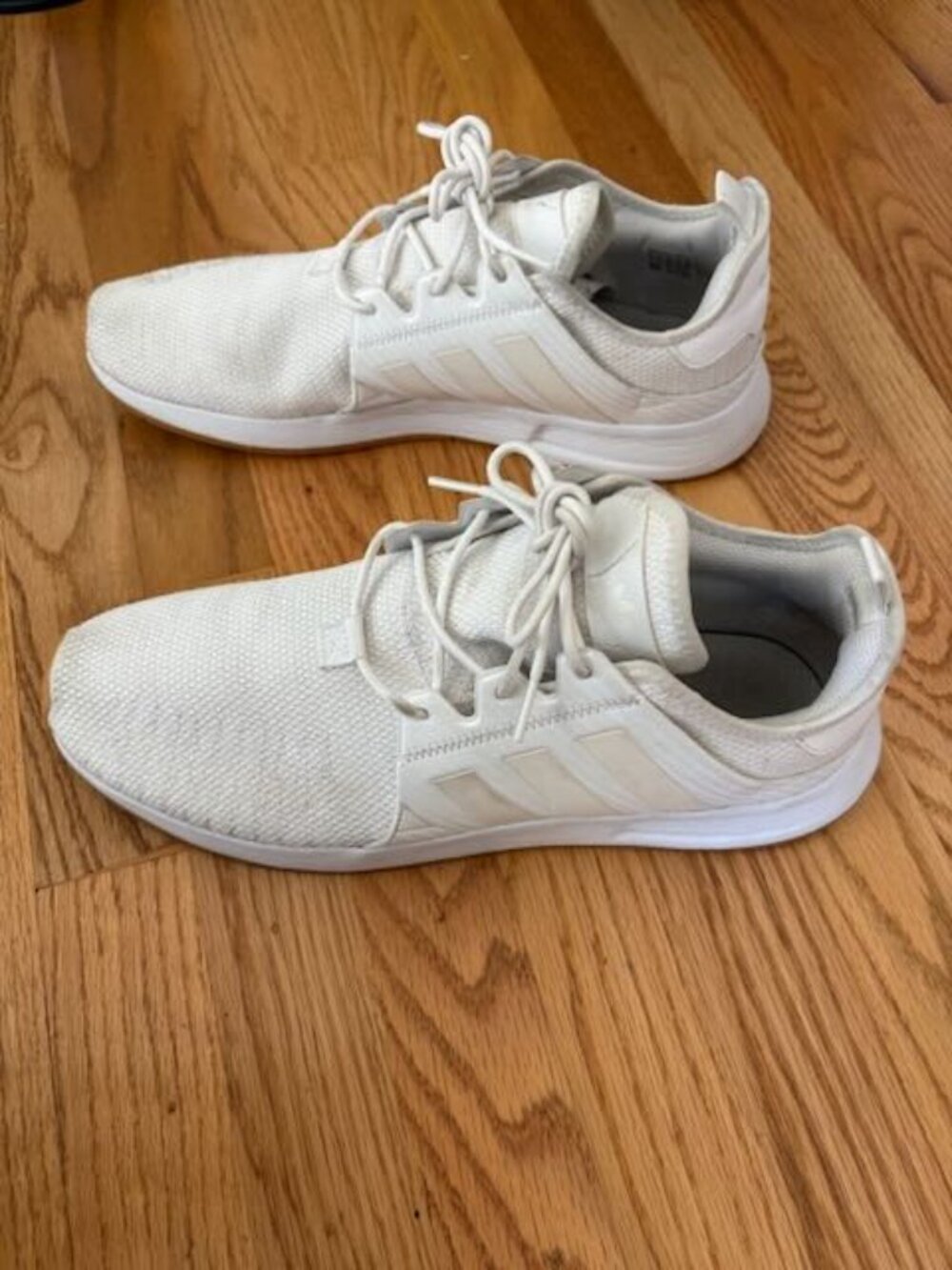 adidas X_PLR "White Gum" Cloud White Sneakers - Men's Size 13 - Picture 6 of 9